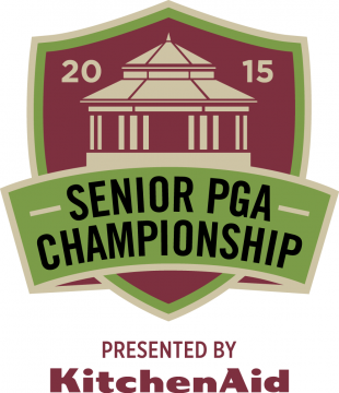 Senior PGA Championship 2015 Primary Logo Sticker Heat Transfer