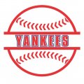 Baseball New York Yankees Logo Sticker Heat Transfer