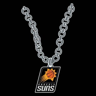 Phoenix Suns Primary Necklace logo Sticker Heat Transfer