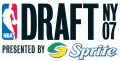 NBA Draft 2006-2007 Logo decal sticker