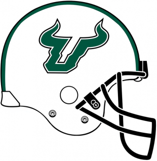 South Florida Bulls 2003-Pres Helmet Logo 01 Sticker Heat Transfer