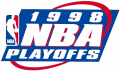 NBA Playoffs 1997-1998 Logo decal sticker