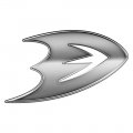 Anaheim Ducks Silver Logo Sticker Heat Transfer