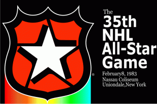 NHL All-Star Game 1982-1983 Logo decal sticker