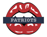 New England Patriots Lips Logo Sticker Heat Transfer