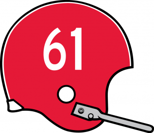 Nebraska Cornhuskers 1957-1960 Helmet decal sticker