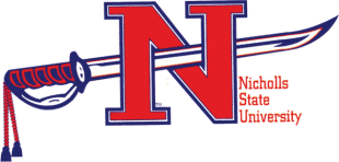 Nicholls State Colonels 1980-2004 Secondary Logo Sticker Heat Transfer