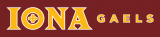 Iona Gaels 2013-Pres Alternate Logo 04 decal sticker