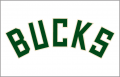 Milwaukee Bucks 2015-2016 Pres Jersey Logo 2 decal sticker
