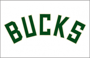 Milwaukee Bucks 2015-2016 Pres Jersey Logo 2 Sticker Heat Transfer