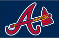 Atlanta Braves 2007-2017 Cap Logo Sticker Heat Transfer