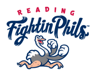 Reading Fightin Phils 2013-Pres Primary Logo decal sticker