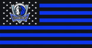 Dallas Mavericks Flag001 logo decal sticker