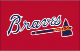 Atlanta Braves 2005-2013 Jersey Logo Sticker Heat Transfer