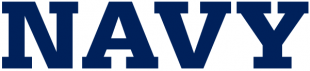 Navy Midshipmen 1942-Pres Wordmark Logo Sticker Heat Transfer