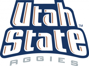 Utah State Aggies 1996-2011 Wordmark Logo Sticker Heat Transfer