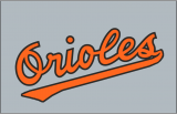 Baltimore Orioles 1955 Jersey Logo decal sticker