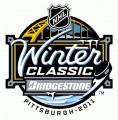 NHL Winter Classic 2010-2011 Logo Sticker Heat Transfer