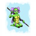 Ninja Turtle Logo 06 Sticker Heat Transfer