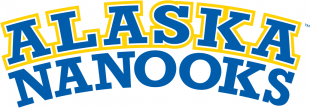 Alaska Nanooks 2000-Pres Wordmark Logo 03 decal sticker
