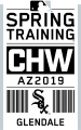 Chicago White Sox 2019 Event Logo Sticker Heat Transfer