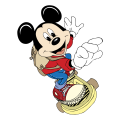 Mickey Mouse Logo 18 Sticker Heat Transfer