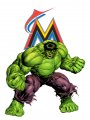 Miami Marlins Hulk Logo Sticker Heat Transfer