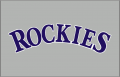 Colorado Rockies 1994-1999 Jersey Logo decal sticker
