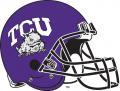 TCU Horned Frogs 1995-Pres Helmet Logo Sticker Heat Transfer