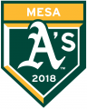 Oakland Athletics 2018 Event Logo Sticker Heat Transfer