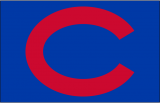 Chicago Cubs 1937-1939 Cap Logo Sticker Heat Transfer