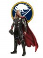 Buffalo Sabres Thor Logo decal sticker