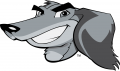 Southern Illinois Salukis 2006-2018 Mascot Logo 05 decal sticker