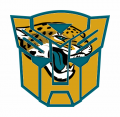 Autobots Jacksonville Jaguars logo Sticker Heat Transfer