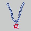 Atlanta Braves Necklace logo decal sticker