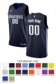 Dallas Mavericks Custom Letter and Number Kits for Statement Jersey Material Twill