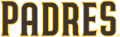 San Diego Padres 2020-Pres Wordmark Logo 02 Sticker Heat Transfer