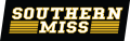 Southern Miss Golden Eagles 1990-2002 Wordmark Logo decal sticker