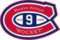 Montreal Canadiens 1999 00 Memorial Logo Sticker Heat Transfer