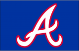 Atlanta Braves 1981-1984 Cap Logo Sticker Heat Transfer