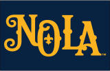 New Orleans Baby Cakes 2017-Pres Cap Logo 2 decal sticker