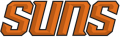 Phoenix Suns 2012-2013 Pres Wordmark Logo 2 Sticker Heat Transfer