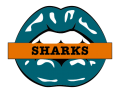 San Jose Sharks Lips Logo decal sticker