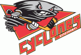 Cincinnati Cyclones 2001 02-2013 14 Primary Logo decal sticker