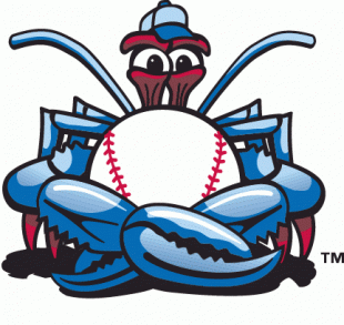 Lakewood BlueClaws 2001-2009 Cap Logo Sticker Heat Transfer