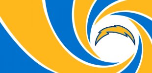 007 Los Angeles Chargers logo decal sticker