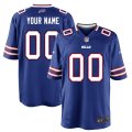 Buffalo Bills Custom Letter and Number Kits For Royal Jersey Material Vinyl