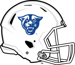 Georgia State Panthers 2014-Pres Helmet Logo 01 decal sticker