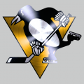 Pittsburgh Penguins Stainless steel logo Sticker Heat Transfer