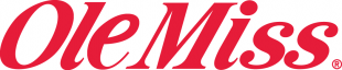Mississippi Rebels 1996-Pres Wordmark Logo 01 decal sticker